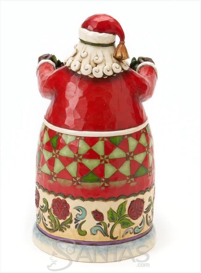 Jim Shore Secret Santa with Ornament