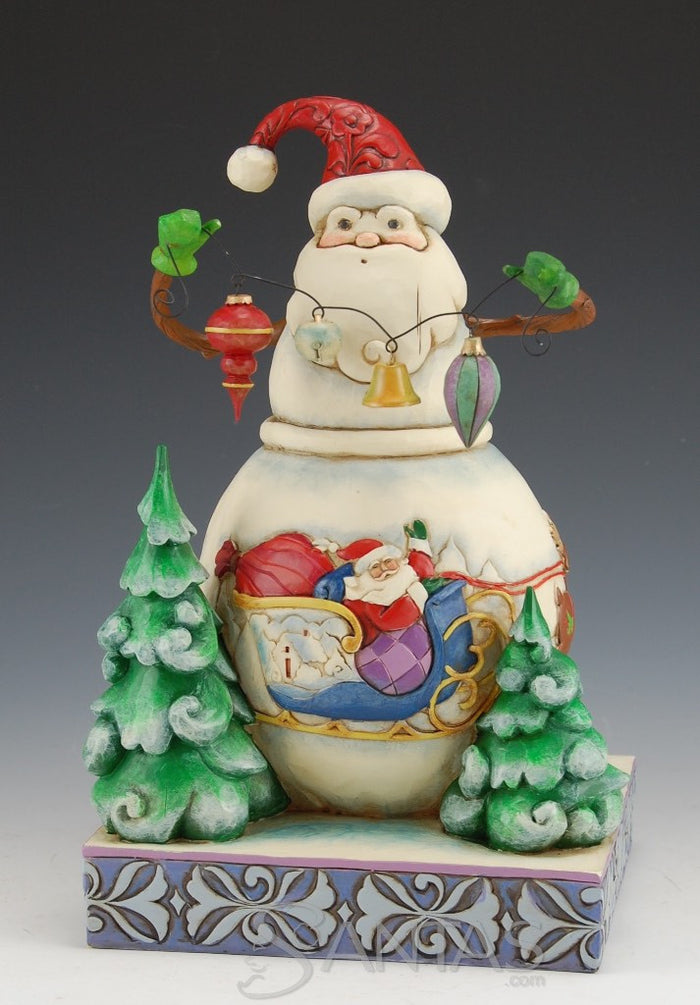Jim Shore Snowman Santa