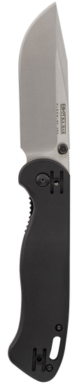 KA-BAR Becker Folding Knife 3.559" Drop Point Black Satin Blade