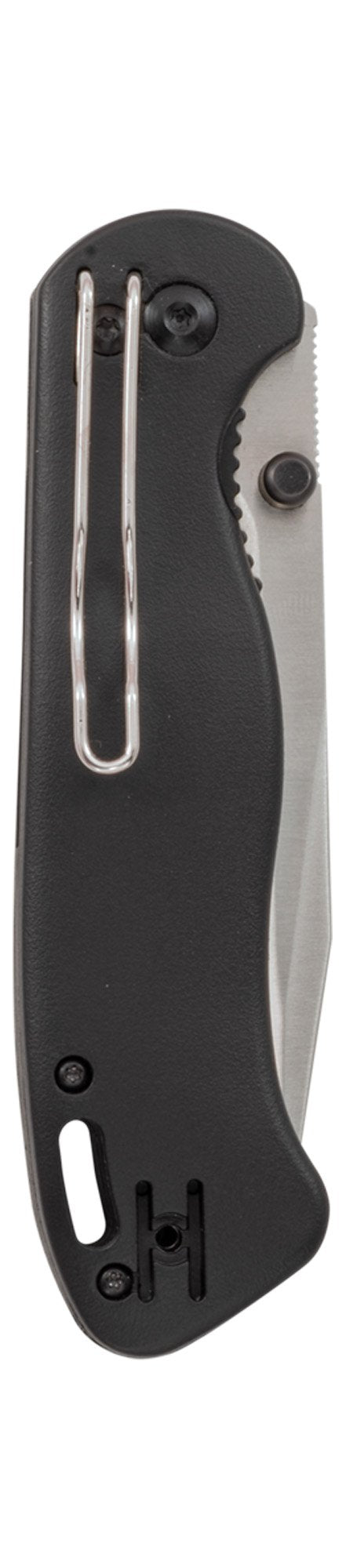 KA-BAR Becker Folding Knife 3.559" Drop Point Black Satin Blade