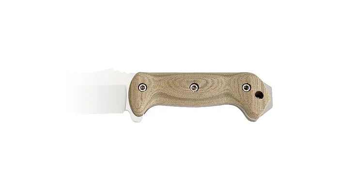 KA-BAR Becker Handle Set for Full Size Becker Micarta Natural Canvas