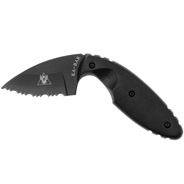 KA-BAR Original TDI Fixed Blade Knife 2.31" Drop Point Serrated