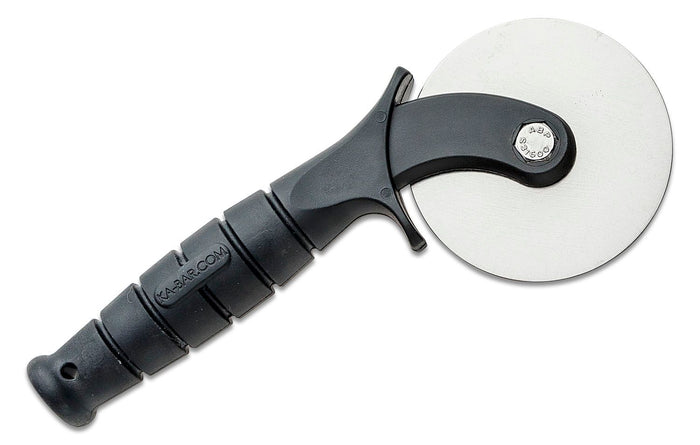 KA-BAR ZA-Saw Pizza Cutter Creamid Black