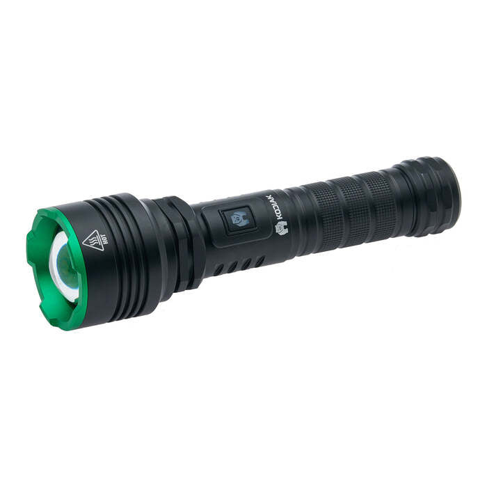 Kodiak 5k Flashlight 2500 Lumens Aluminum Black