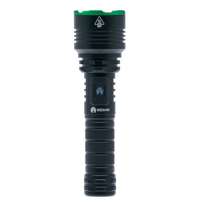 Kodiak 5k Flashlight 2500 Lumens Aluminum Black