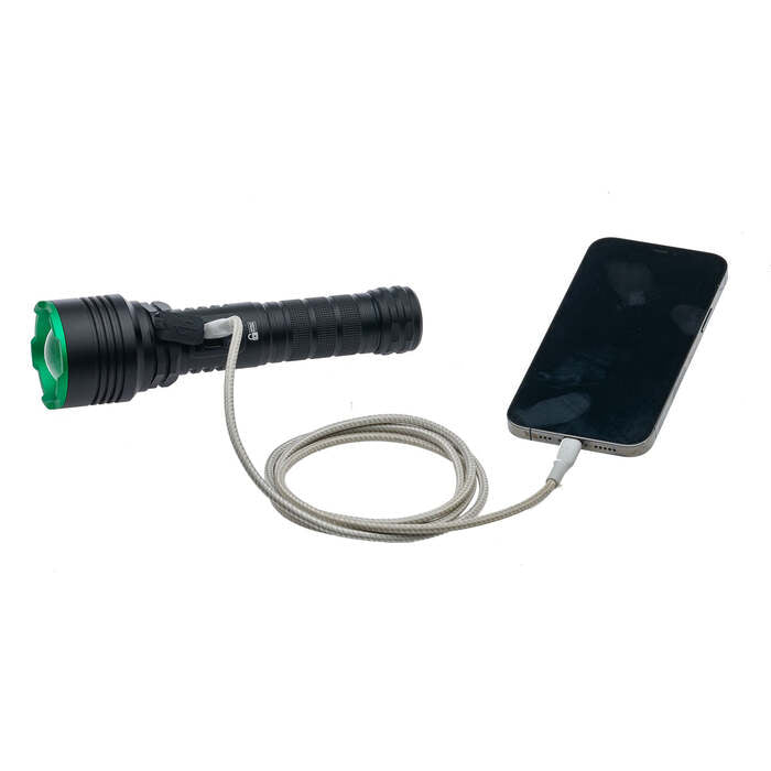 Kodiak 5k Flashlight 2500 Lumens Aluminum Black