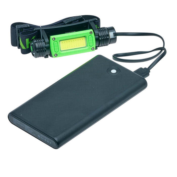 Kodiak Konvert Magnetic Charging Head Lamp 1000 Lumens Green