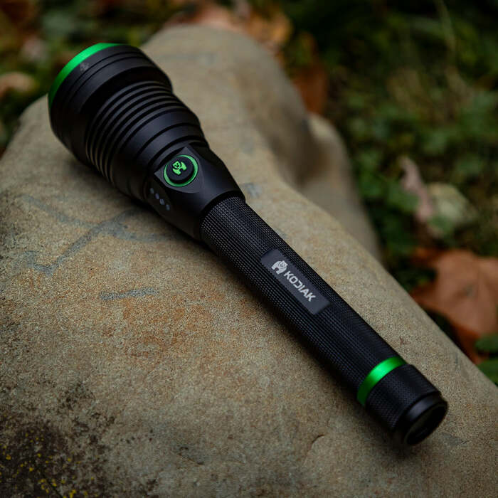 Kodiak Kraken Flashlight 6000 Lumens Aluminum Black