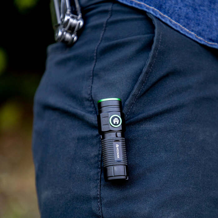 Kodiak KUB Compact Flashlight 1000 Lumens Aluminum Black