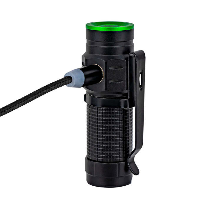 Kodiak KUB Compact Flashlight 1000 Lumens Aluminum Black