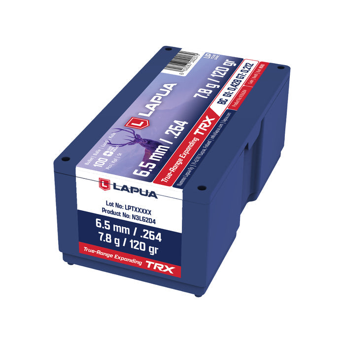 Lapua .264 Diameter 120 Grain Polymer Tipped 50 Count Bullets