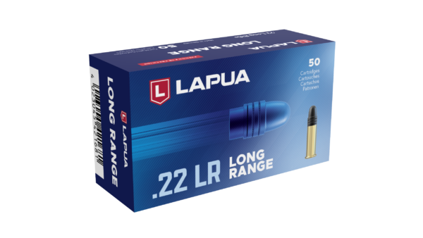 Lapua Ammunition 22 Long Rifle 40 Grain Long Range Lead Round Nose 50 Count