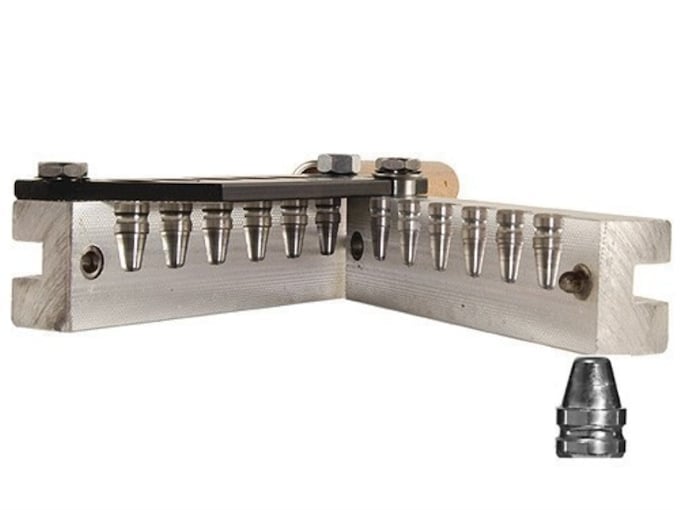 Lee Precision Bullet Mold #90310 6-Cavity 45 Caliber 45 ACP, 45 Auto Rim (.452 Diameter) 200 Grains Semi-Wadcutter
