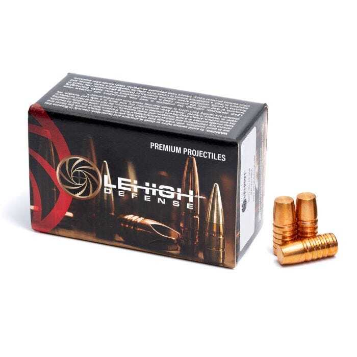Lehigh Dangerous Game Bullets (.458 Diameter) 380 Grain Flat Nose Box of 50