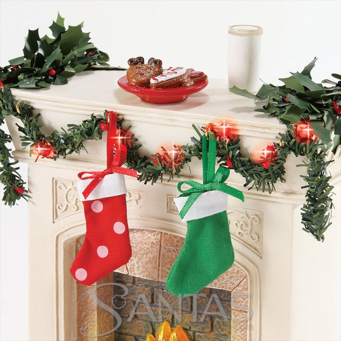 Lit Fireplace by Possible Dreams