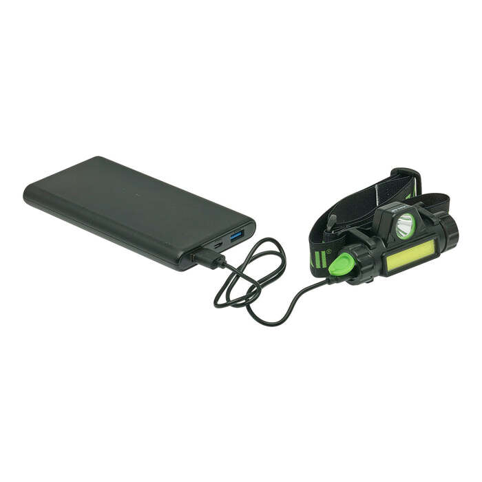 Litezall Dual Mode Head Lamp 120 Lumens Aluminum Black