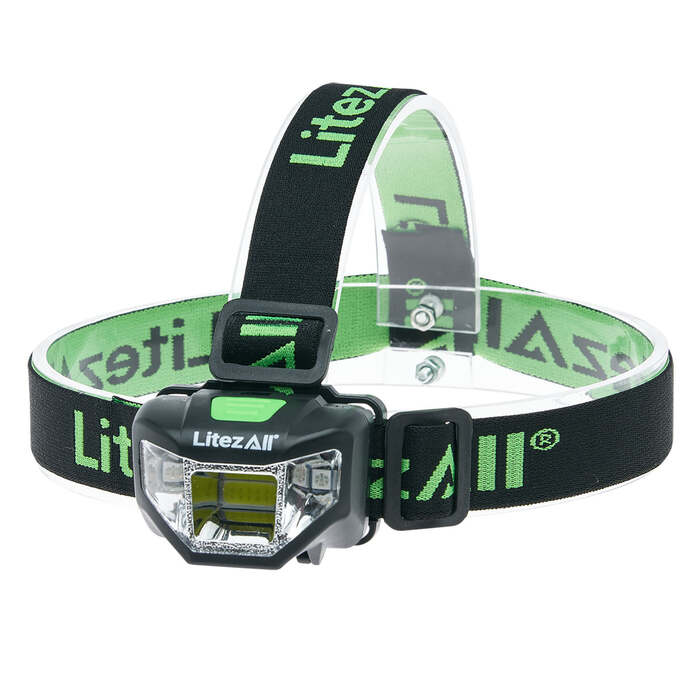 Litezall Flashlight 200 Lumens Aluminum Black