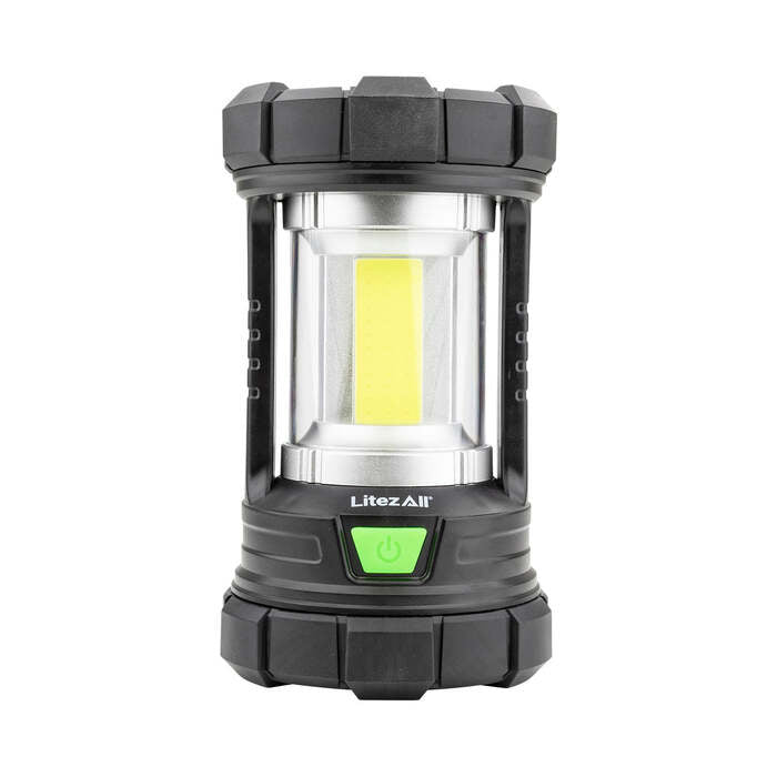 Litezall Nearly Invincible Lantern 3000 Lumens Aluminum Black