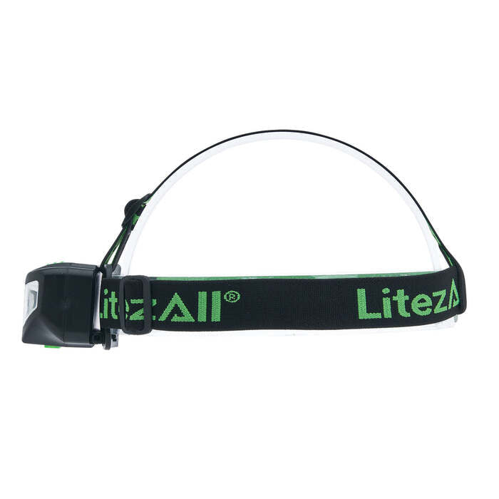 Litezall Quattro Head Lamp 250 Lumens Green