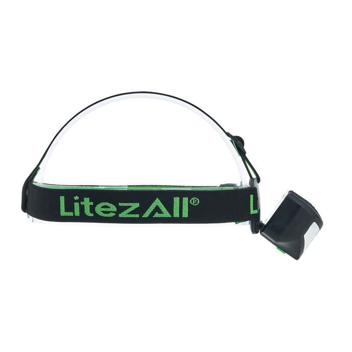 Litezall Quattro Head Lamp 250 Lumens Green