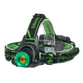 Litezall Rechargeable Head Lamp 1300 Lumens Aluminum Green
