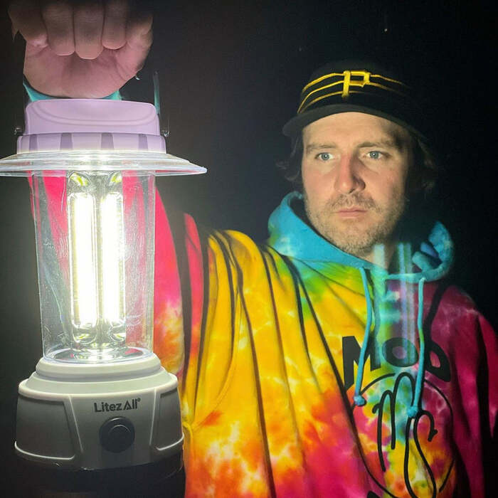 Litezall Rechargeable Lantern 1500 Lumens White