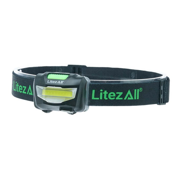 Litezall Revive Head Lamp 120 Lumens Black