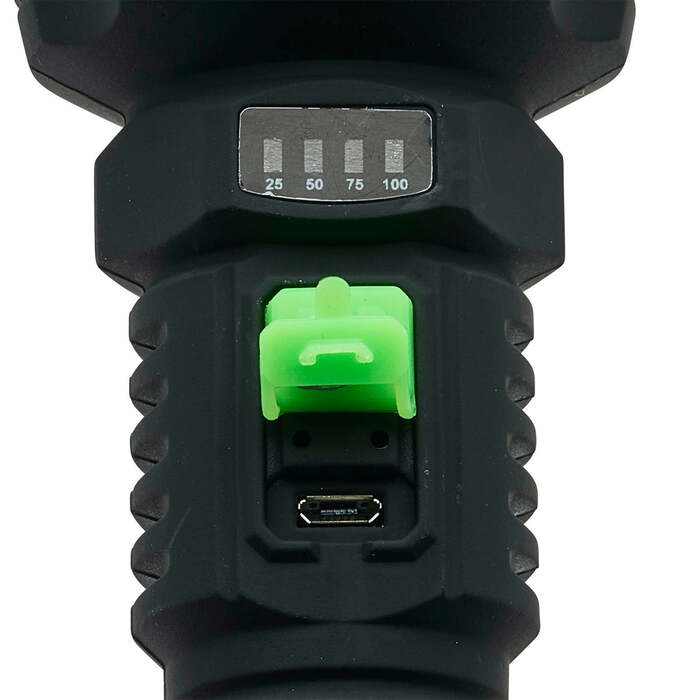 Litezall Ultac Ultra Lite Soft Touch Flashlight 1100 Lumens Black