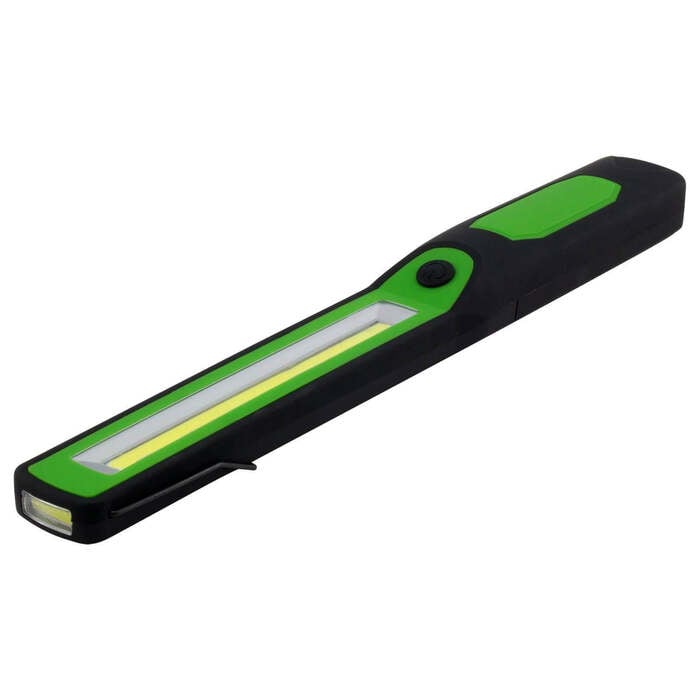 Litezall Wand Light 300 Lumens Rubberized Body Green