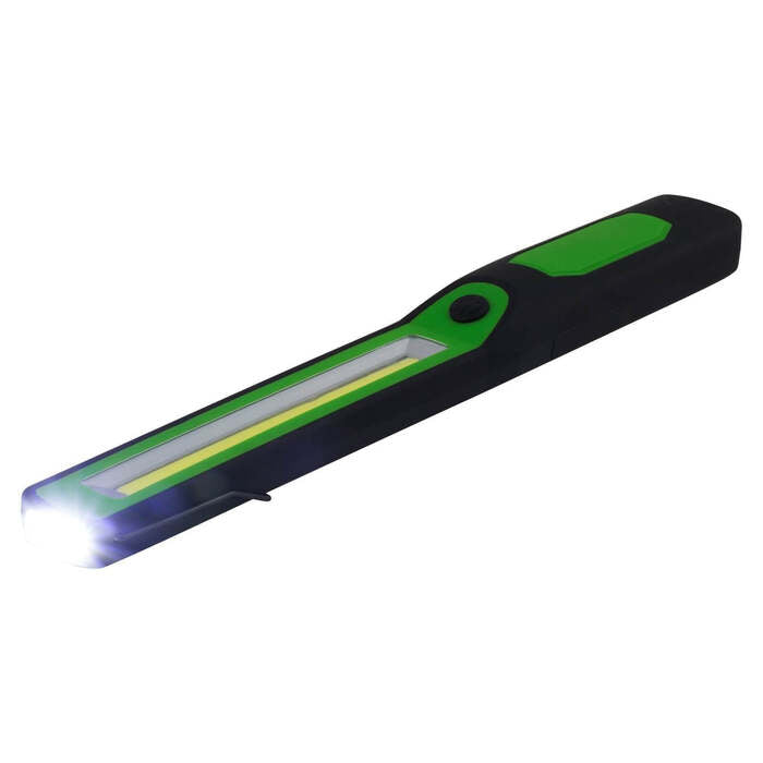 Litezall Wand Light 300 Lumens Rubberized Body Green