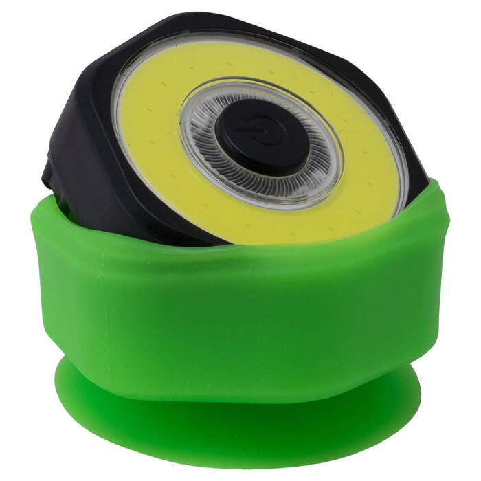 Litezall Work Light 120 Lumens with Suction Cup Mount Green