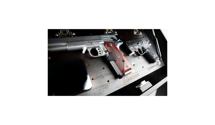 Lockdown In Plain Sight Concealment Shelf Walnut