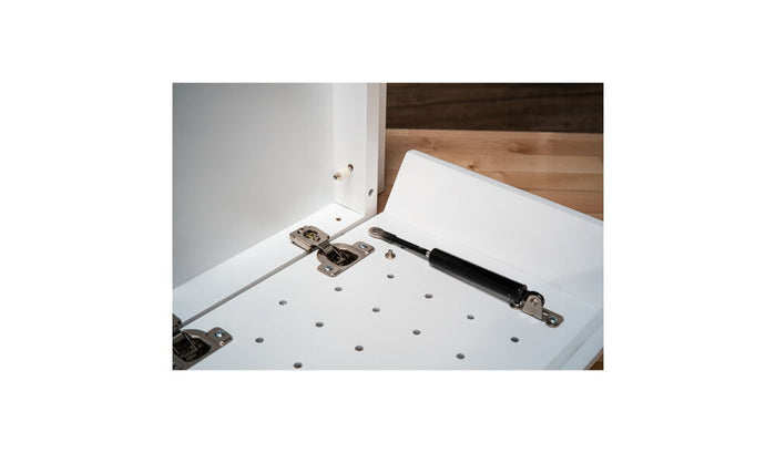 Lockdown In Plain Sight Concealment Shelf White