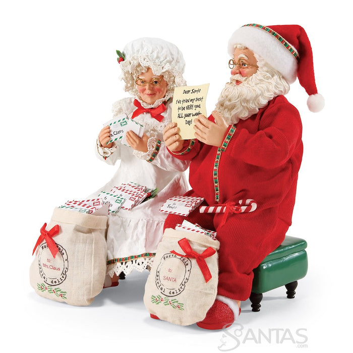 Lots of Letters Possible Dreams Mr and Mrs Claus