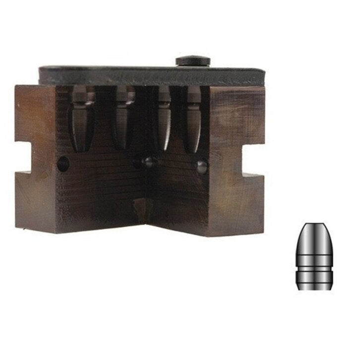 Lyman Bullet Mold ##356637 2-Cavity 355 Caliber, 9mm 9mm Luger (.356 Diameter) 147 Grains Flat Nose Bevel Base