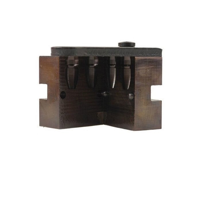 Lyman Bullet Mold ##356637 2-Cavity 355 Caliber, 9mm 9mm Luger (.356 Diameter) 147 Grains Flat Nose Bevel Base