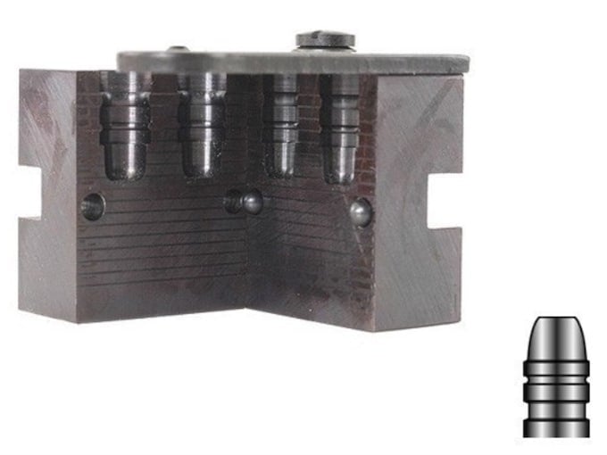 Lyman Bullet Mold #358477 2-Cavity 38 Special, 357 Magnum (.358 Diameter) 150 Grains Semi-Wadcutter