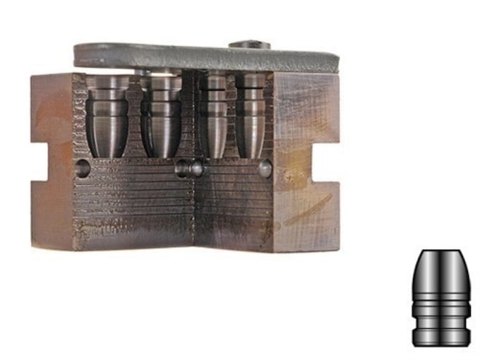 Lyman Bullet Mold #429667 2-Cavity 44 Caliber (.430 Diameter) 240 Grains Flat Nose Bevel Base