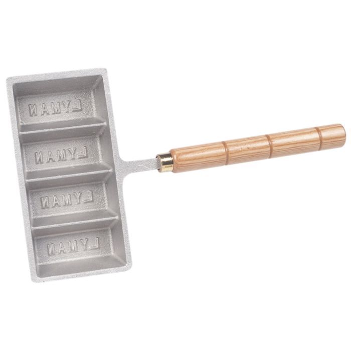 Lyman Lead Ingot Mold with Handle 4-Cavity