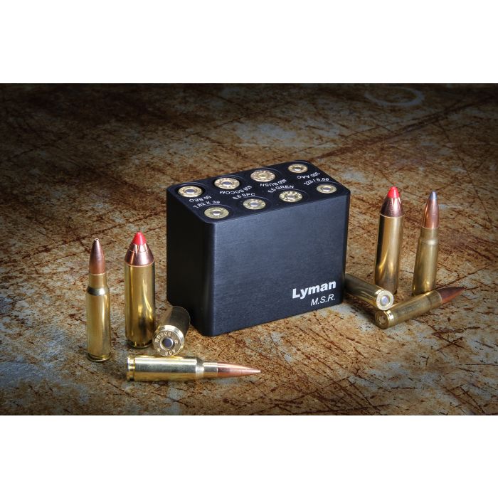 Lyman MSR Multi-Caliber Ammo Checker Cartridge Gauge 223 Remington, 6.5 Grendel