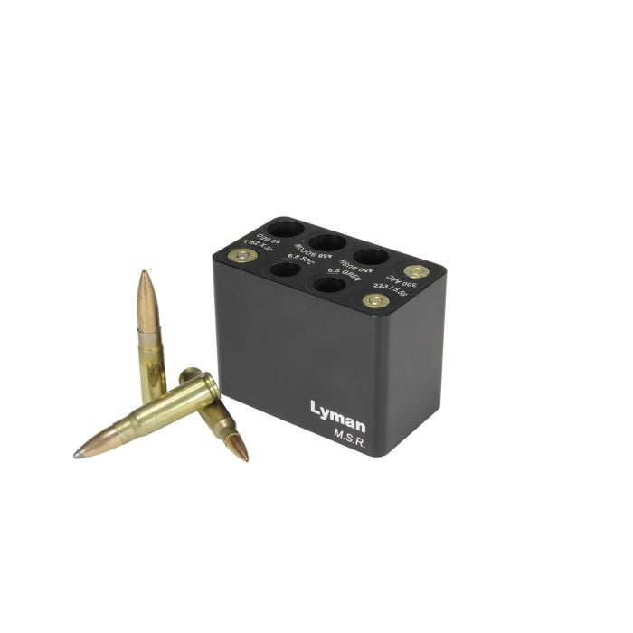 Lyman MSR Multi-Caliber Ammo Checker Cartridge Gauge 223 Remington, 6.5 Grendel