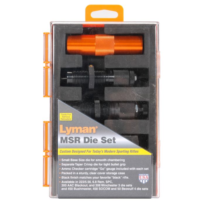 Lyman MSR Precision Die System 4 Die Set