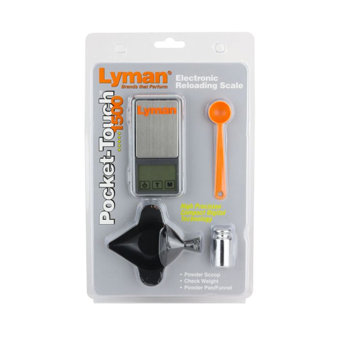 Lyman Pocket Touch Digital Powder Scale Kit 1500 Grain