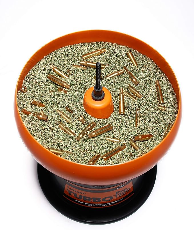 Lyman Pro Turbo 1200 Case Cleaning Kit with 2lbs of Corn Cob Media