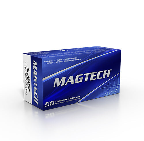 Magtech Ammunition 30 Carbine 110 Grain Full Metal Jacket Box of 50