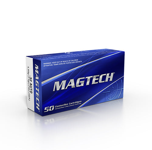 Magtech Ammunition 32 ACP 71 Grain Full Metal Jacket Box of 50