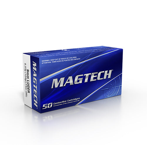 Magtech Ammunition 9mm Luger 124 Grain Full Metal Jacket Box of 50