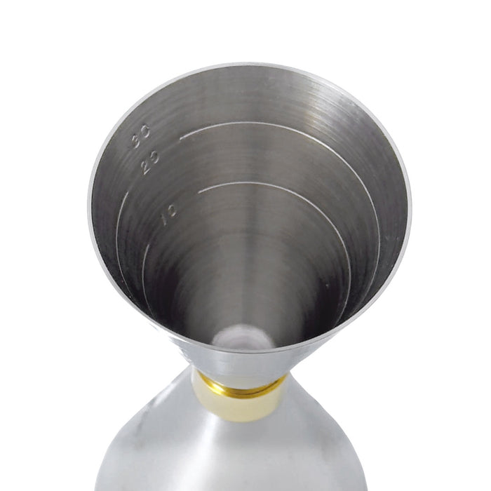 Mr. Slim 6-Measurement Stainless Steel Jigger 1 oz x 1.5 oz