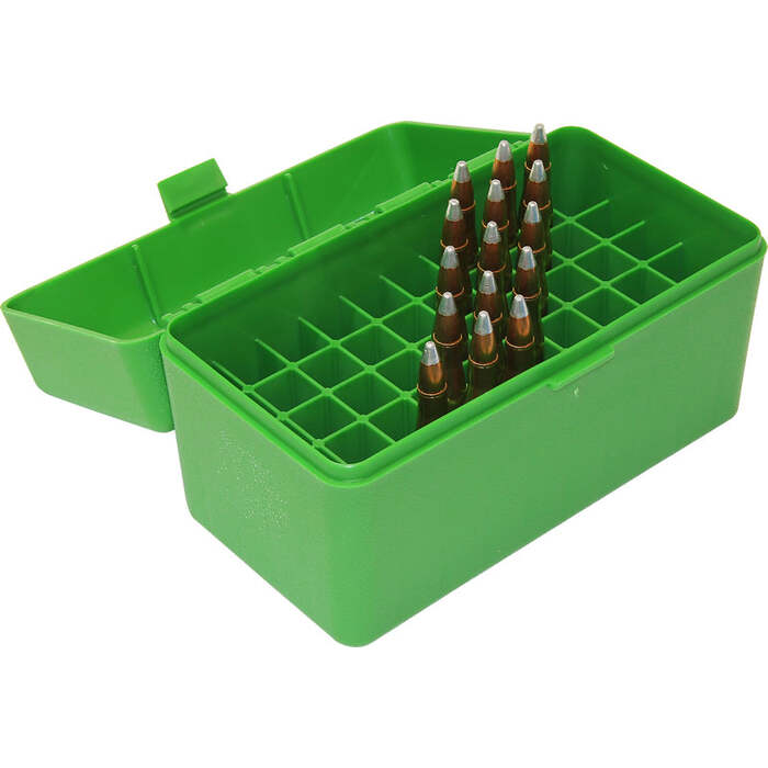 MTM Ammo Box 270 Winchester, 30-06 Springfield Green