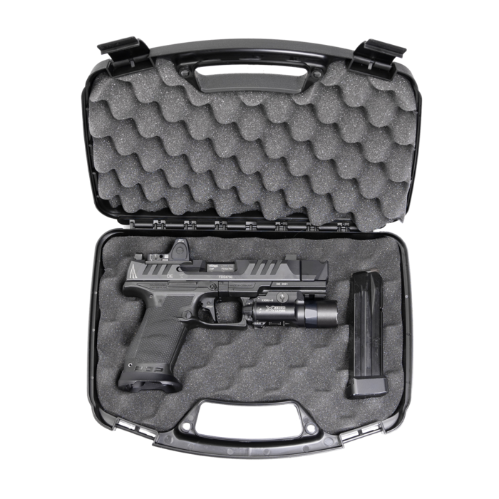 MTM Single 6" Pistol Case Black